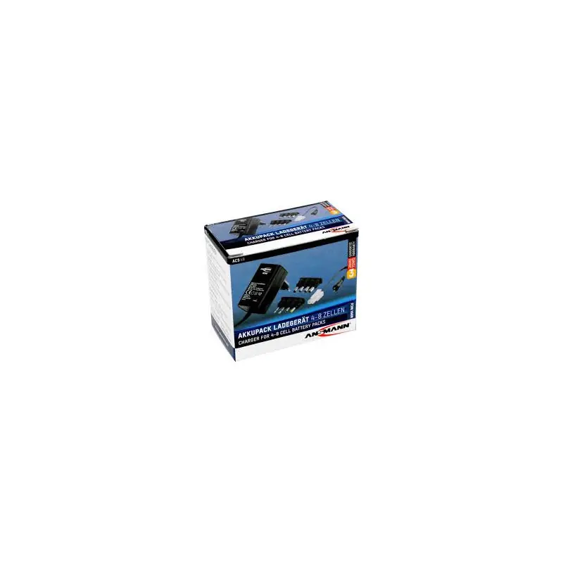 Certifié CHARGEUR ACS48 ANSMANN NI-CD/NI-MH4-8 ELEMENTS