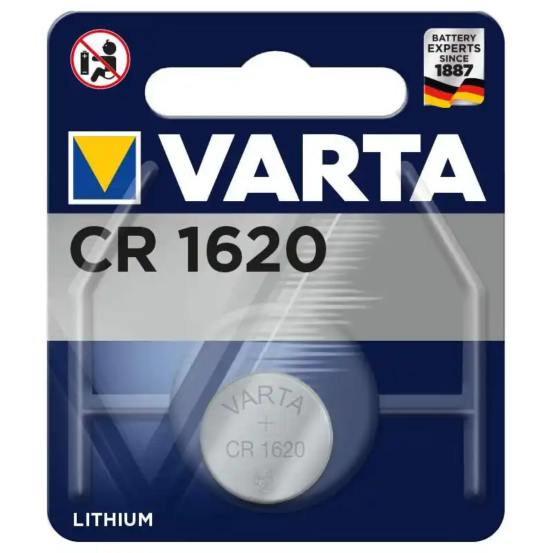 Nouveauté CR1620 ELECTRONIQUE PILE LITHIUM BOUTON VARTA