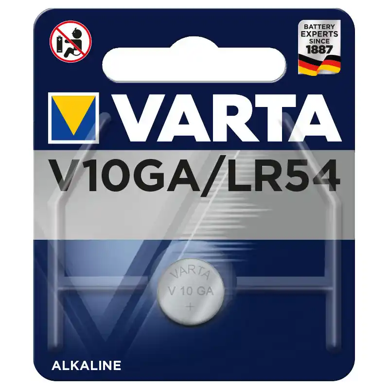 V10GA/LR54/LR1130ELECTRONIQUE PILE ALCALINE BOUTON VARTA Top Vente