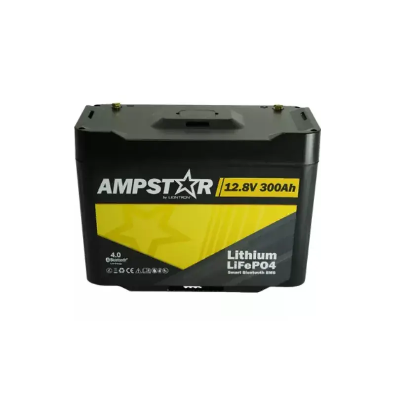 BATT PRISMATIQUE LIONTRON LiFePO4 12,8V 300Ah LX SMART BMS BLUETOOH IP65 Prix Bas