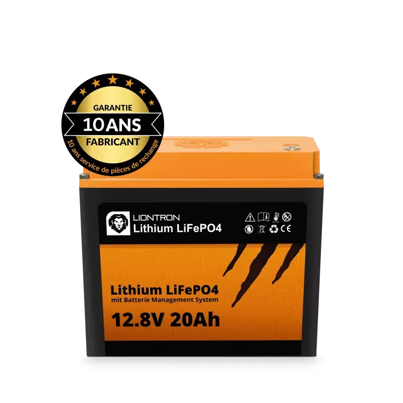 Expédition Rapide BATT LI1220LX LIONTRON LiFePO4 12,8V20Ah LX avec BMS