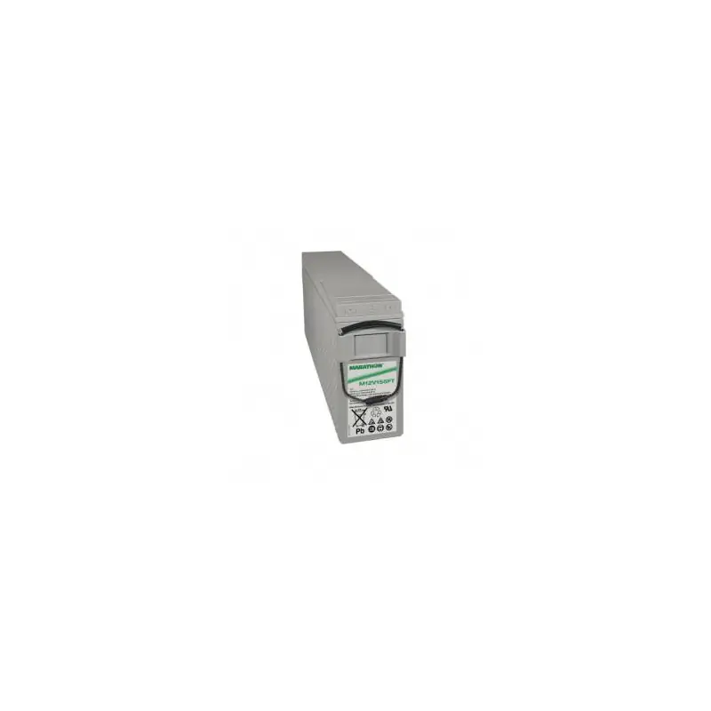 M12V155FT BATT. AGM MARATHON FT 12V 150A C10 FRONTALE Prix Cassé