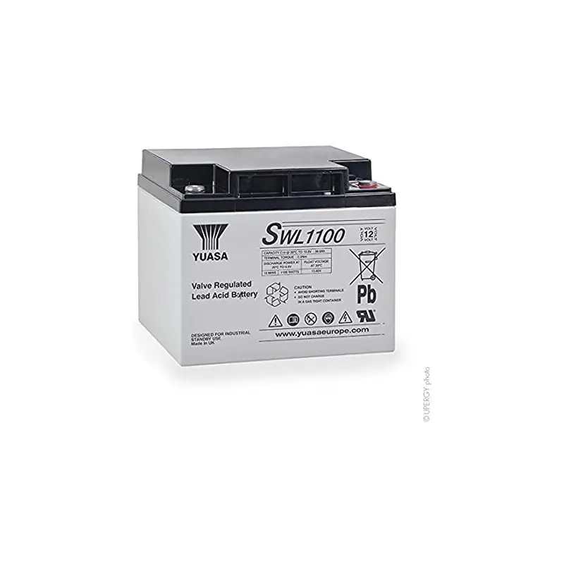 Promotion Saisonnière BATT.AGM YUASA SWL1100 12V 40A C20DECHARGE RAPIDE UPS..