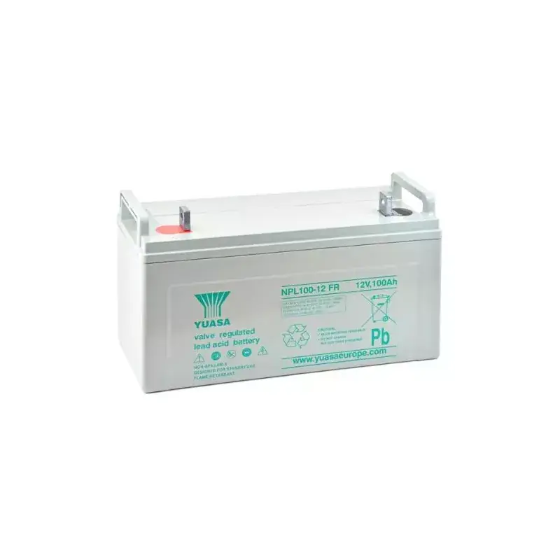 Garantie Incluse BATT.AGM YUASA NPL100-12 FR PB UL94/V0 *P24*