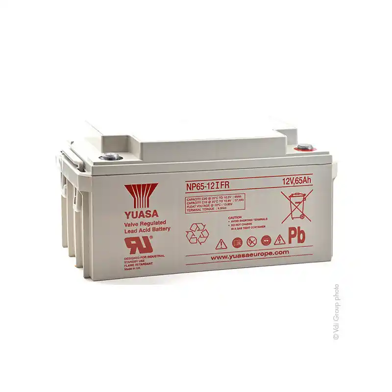 Garantie Incluse BATT.AGM YUASA NP65-12 FR 12V 65APB UL94/V0 *P36*