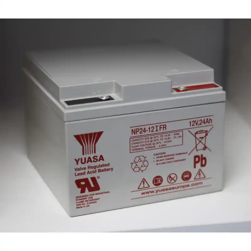 Offre Spéciale BATT.AGM YUASA NP24-12 FR 12V 24A PB UL94/V0 *P84*