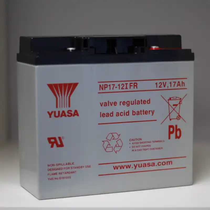 Dernier Modèle BATT.AGM YUASA NP17-12 FR 12V 17A PB UL94/V0 *P144*