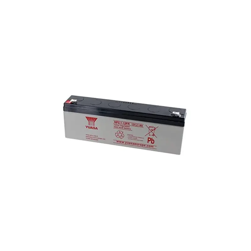 Vente Directe BATT.AGM YUASA NP2.1-12FR12V 2.1A PB UL94/V0 *P880*