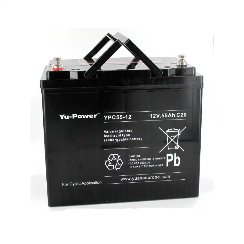 BATT.AGM YU-POWER CYCLAGE YPC55-1212V 55AC20 Vente Flash