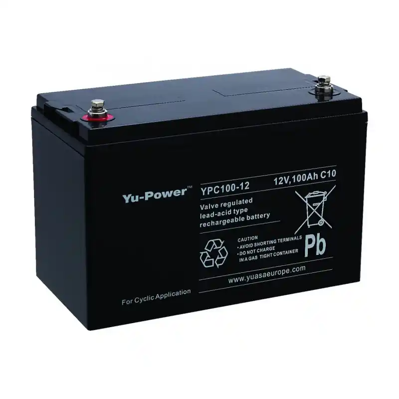 BATT.AGM YU-POWER CYCLAGE YPC100-12 12V 104A C20 Affaire À Saisir