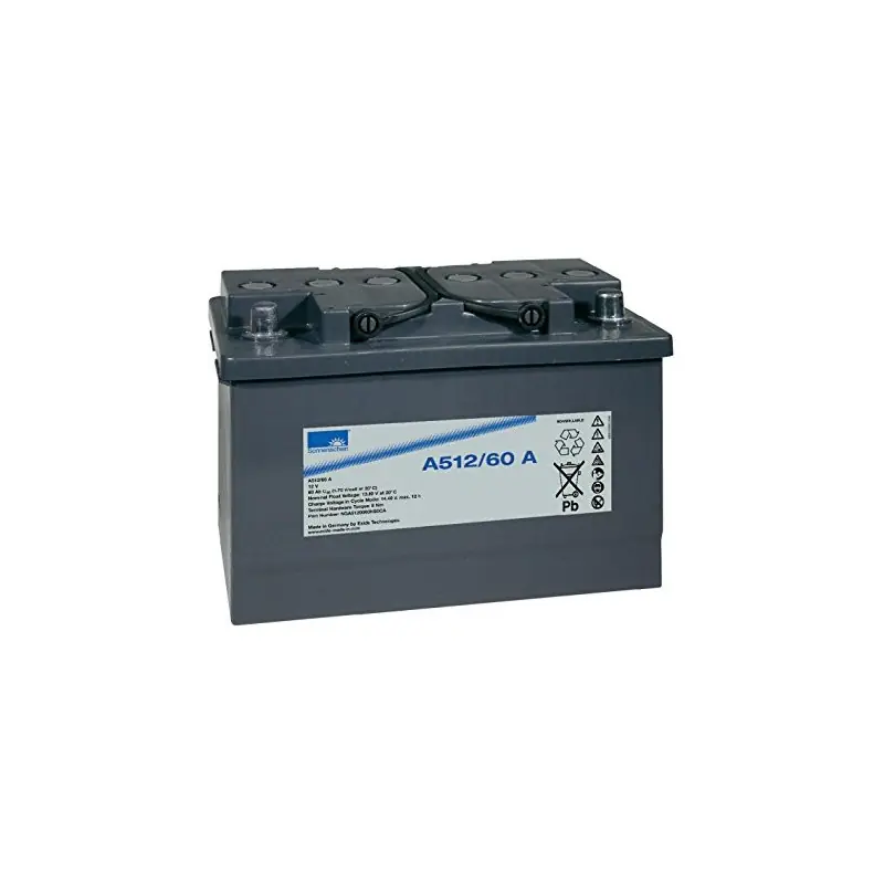 A512/60A BATT. GEL SONNENSCHEIN 12V 60A C10 Expédition Rapide