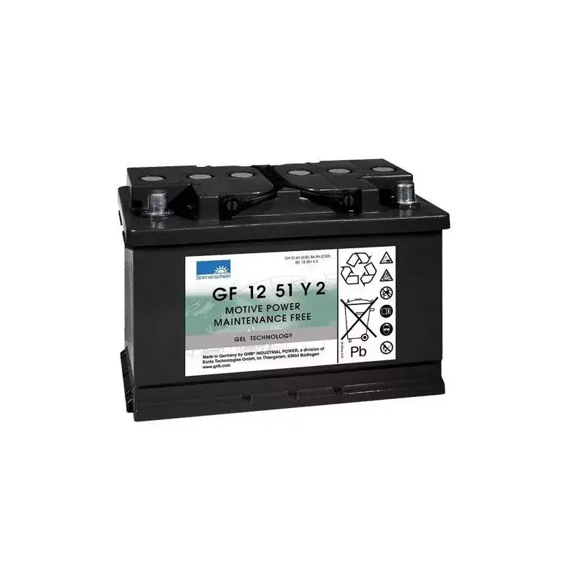 Commander Maintenant GF12051Y2 BATT.GEL SONNENSCHEIN 12V 51A C5 TRACTION RENFORCEE