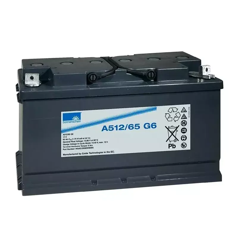 Prix Réduit A512/65G6 BATT. GEL SONNENSCHEIN 12V 65A C10