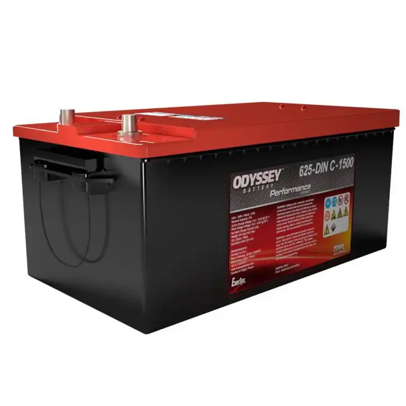 Offre Limitée M16G 625DINC1500 BATT ODYSSEY PERFORMANCE 12V 220A 1500A CCA PB PUR