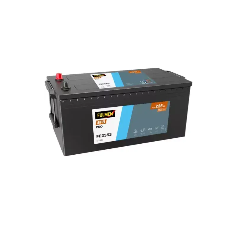 Commander Vite FULMEN | BATTERIE POIDS LOURDS 12V 235Ah | Ref : FE2353