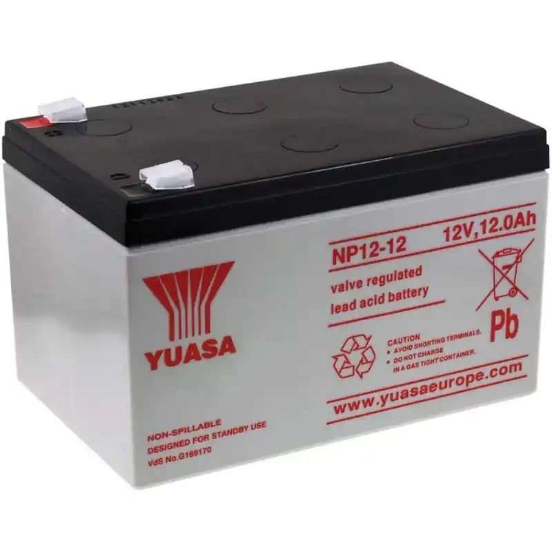 Achetez Aujourd’hui BATT.AGM YUASA NP12-12 12V 12AH PB *P192*