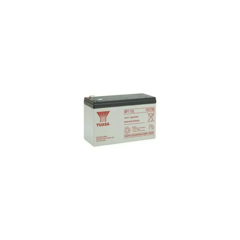 Commander Maintenant BATT.AGM YUASA NP7-12L 12V 7A PB COSSES FASTON 6.35mm *P384*