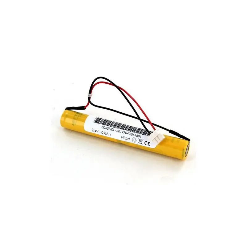 B.BAES 2,4V 0.8A AA HT BATON TYPESAFT ECOLIFE 806276 NI.CD MOLEX 3PTS Prix Cassé