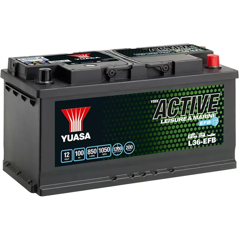 Promotion Saisonnière L5DMFEFB BATT YUASA LOISIRS/ SERVITUDE 12V 100A/H