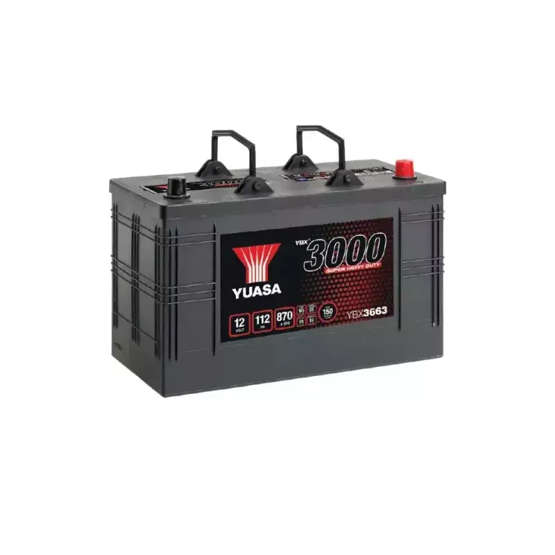 Achat Immédiat YUASA | BATTERIE AUTOMOBILE 12V 112Ah | Ref : YBX3663 | PMB