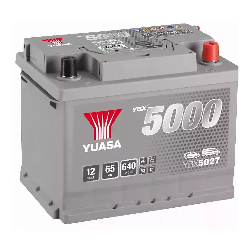 Achat Immédiat YUASA | BATTERIE AUTOMOBILE 12V 65Ah | Ref : YBX5027 | PMB