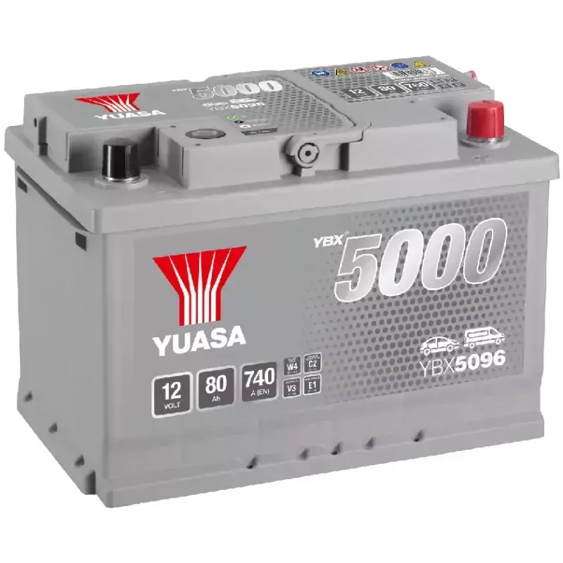 Jusqu’à Épuisement Des Stocks YUASA | BATTERIE AUTOMOBILE 12V 80Ah | Ref : YBX5096 | PMB