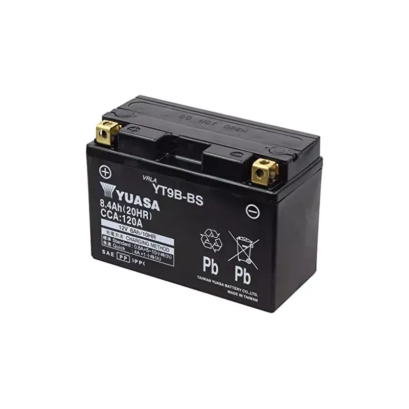Dernière Chance YT9B-BS / YT9B-4 YUASA MF 12V 8AH +G *6*
