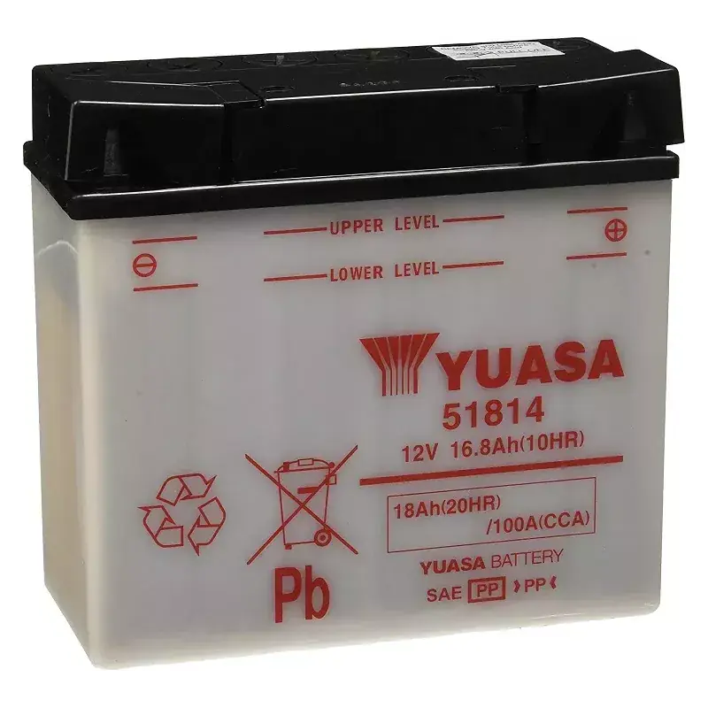 Usine Directe 51814 51913 YUASA12V 18AH +D