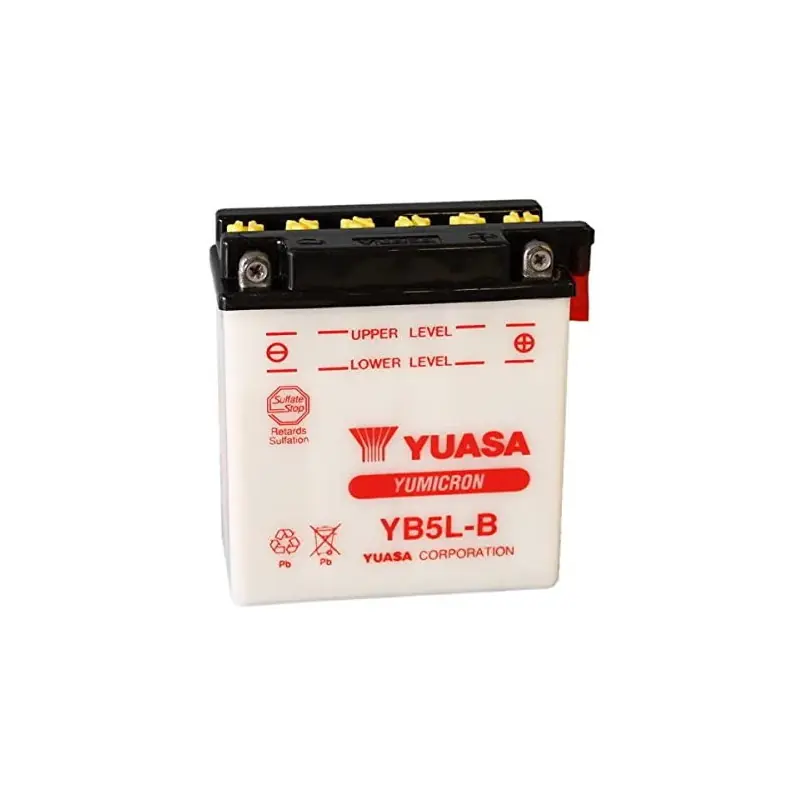 B5L-B/12N5.3B YUASA 12V 5AH +D *5* Super Prix