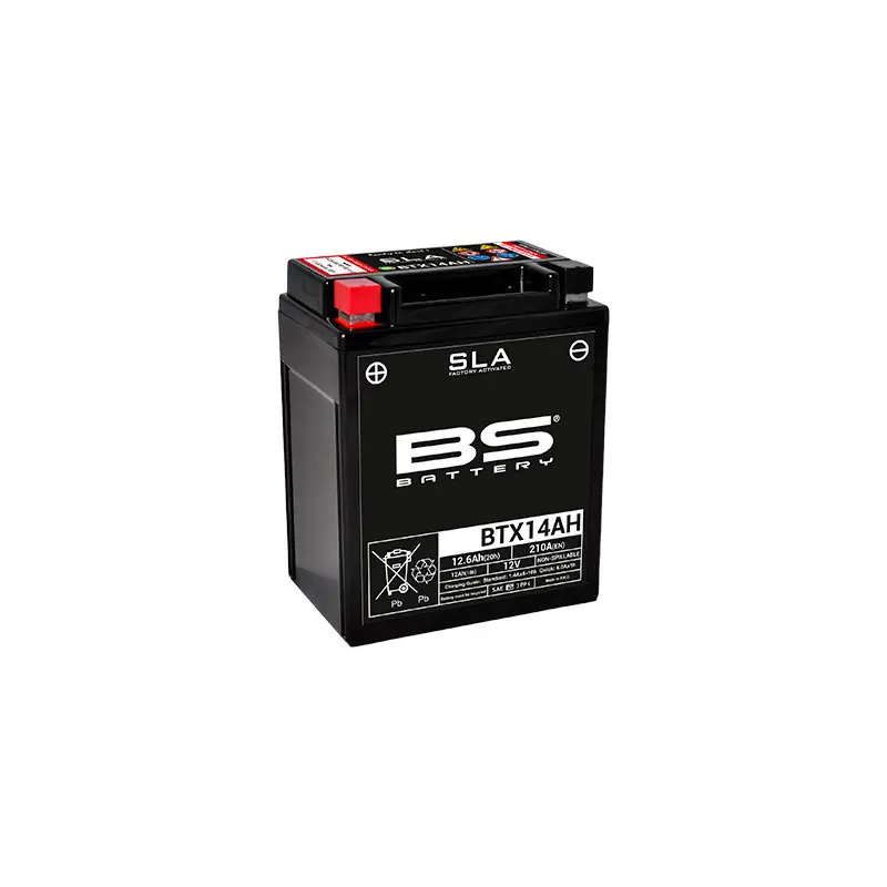 Artisanat BTX14AH/BB14-A2/B2FA 12V 12AH +G (12N14-4A) *4*