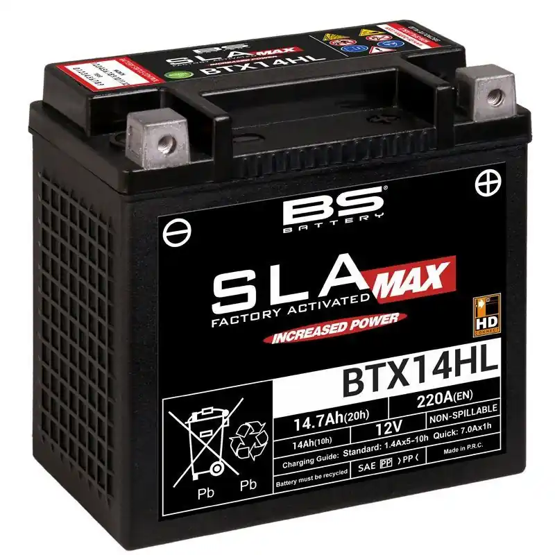 BTX14HL SLA MAX 12V 14A C10 TYPE GYZ16HL *4* +D Exclusif