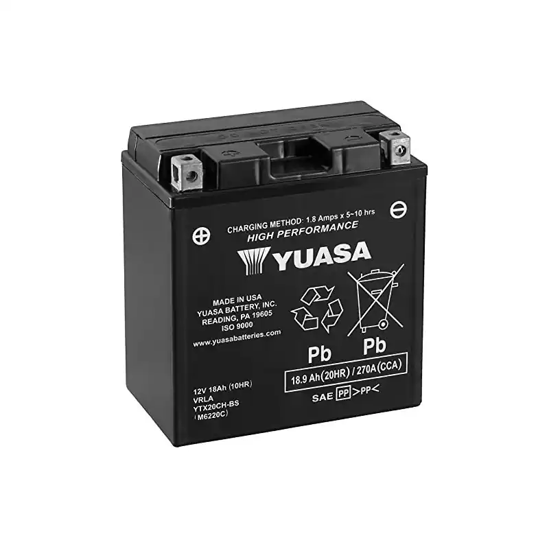 Dernier Modèle YTX20CH-BS / YTX20A-BS/ FTZ16-BS YUASA 12V 18AH +G *4*
