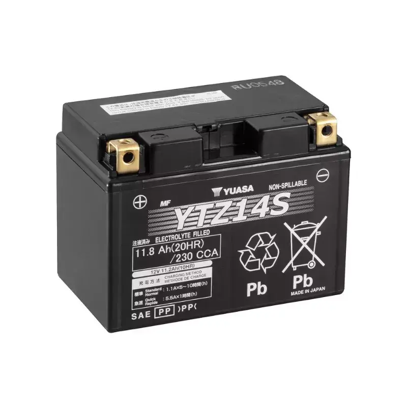 Offre Limitée YTZ14S YUASA 12V 11.2AH +G *5*