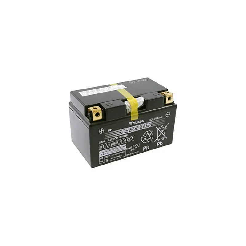 En Vogue YTZ10S YUASA 12V 8.6AH +G *1*