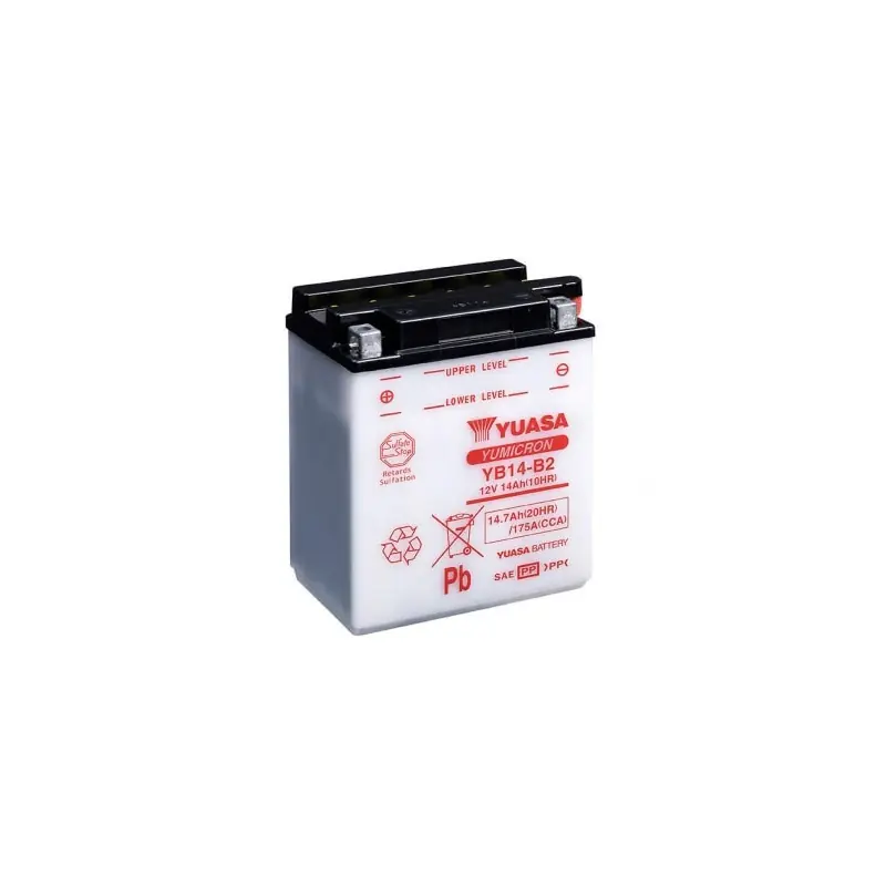 Marque YB14-B2 YUASA 12V 14AH +G*5*