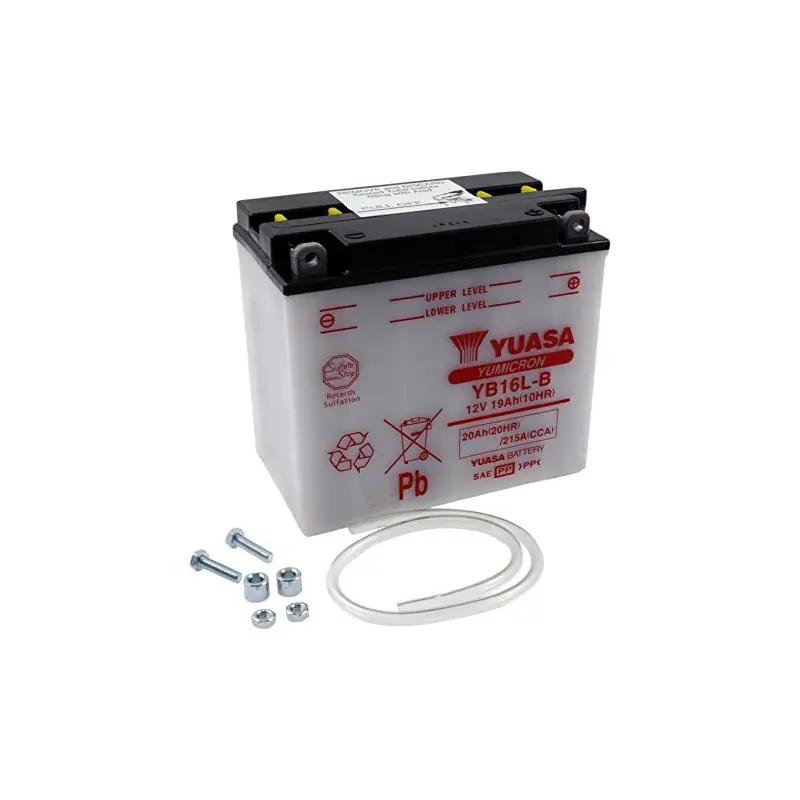 YB16L-B YUASA 12V 19AH +D*5* Prix Réduit