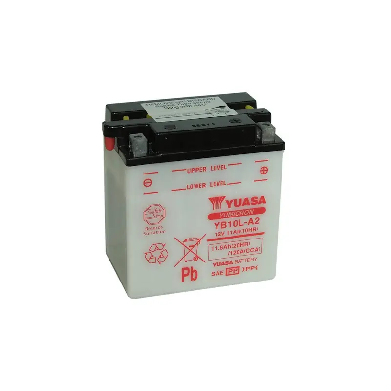 YB10L-A2 YUASA 12V 11AH +D *5* Premium