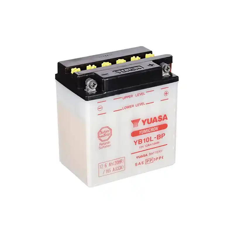 YB10L-BP YUASA 12V 11AH +D *5*DEGAZ.DROIT BORNES FACADES Acheter En Ligne
