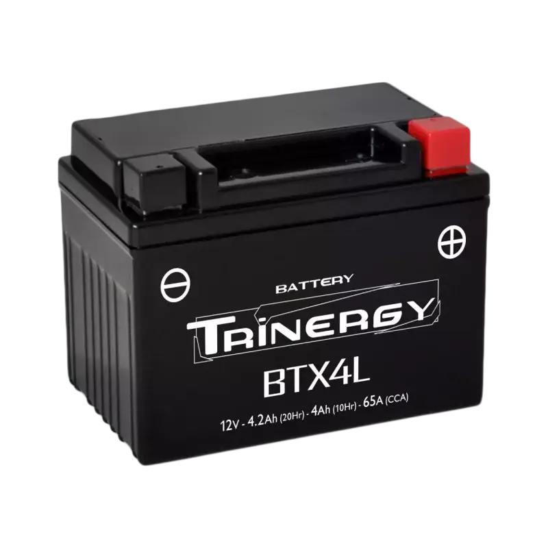 BTX4L + / BTZ5S 12V 4.2AH 65A/CCA +D*8* BATTERIE MOTO TRINERGY Livraison Gratuite