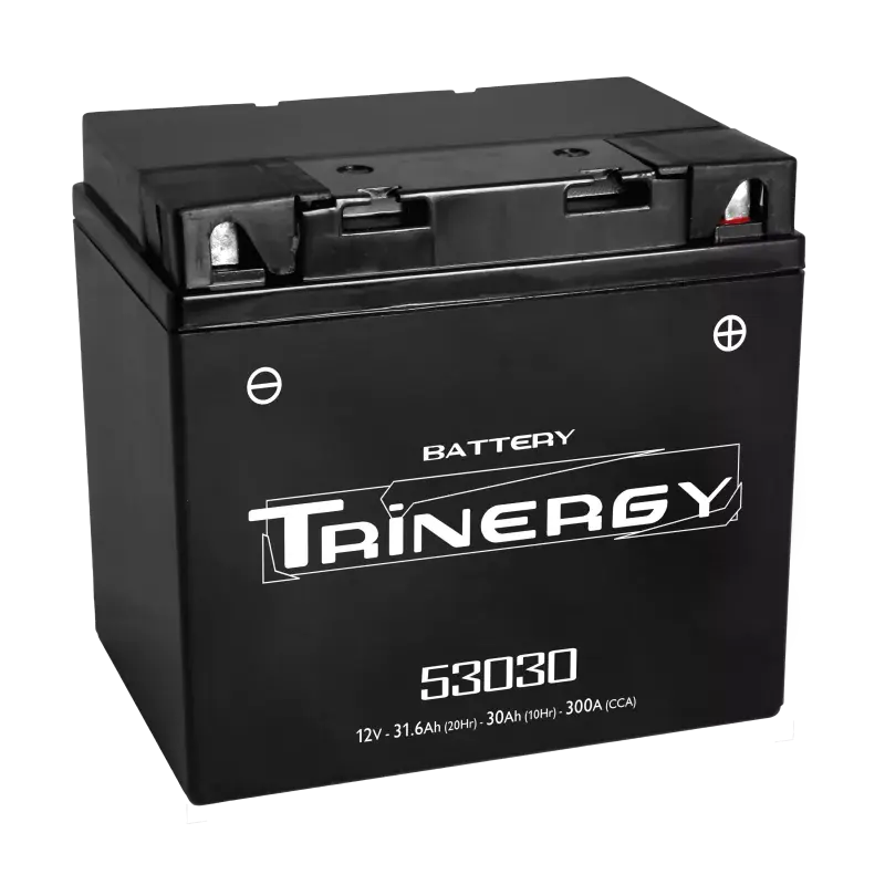 53030 SLA 12V 31.6AH 310A/CCA +D *5* BATTERIE MOTO TRINERGY BMW Haute Qualité