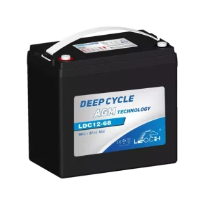 Pas Cher Batterie LEOCH LDC12-68 12 V 68 Ah