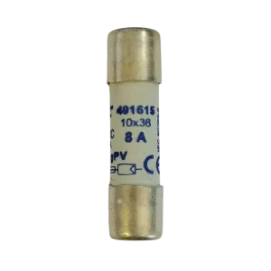 Quantité Limitée Fusible cylindrique 10x38 gPV 8 A pour installation photovoltaïque