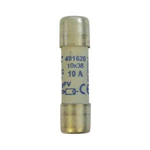 Prix Cassé Fusible cylindrique 10x38 gPV 10 A pour installation photovoltaïque