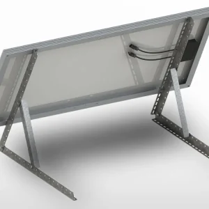 Authentique Support 1 panneau solaire Sol/Mur UNIFIX150B (Max 700mm)