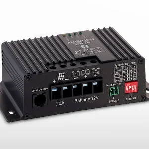 Nouvel Arrivage Régulateur solaire MPPT Bluetooth double sortie ANTARION 50V (25A - 12V)
