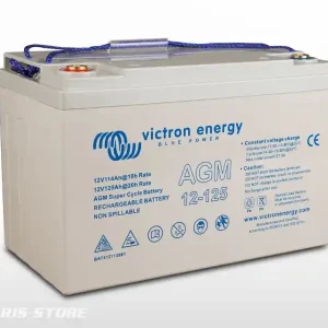 12V/125Ah AGM Super Cycle Batt. (M8) Victron (BAT412112081) Dernier Modèle