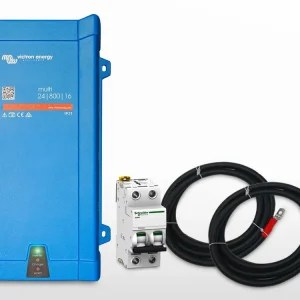 Achat Immédiat Onduleur/chargeur MultiPlus 24/800 câblé (2m) - D40A (24V / 800VA)