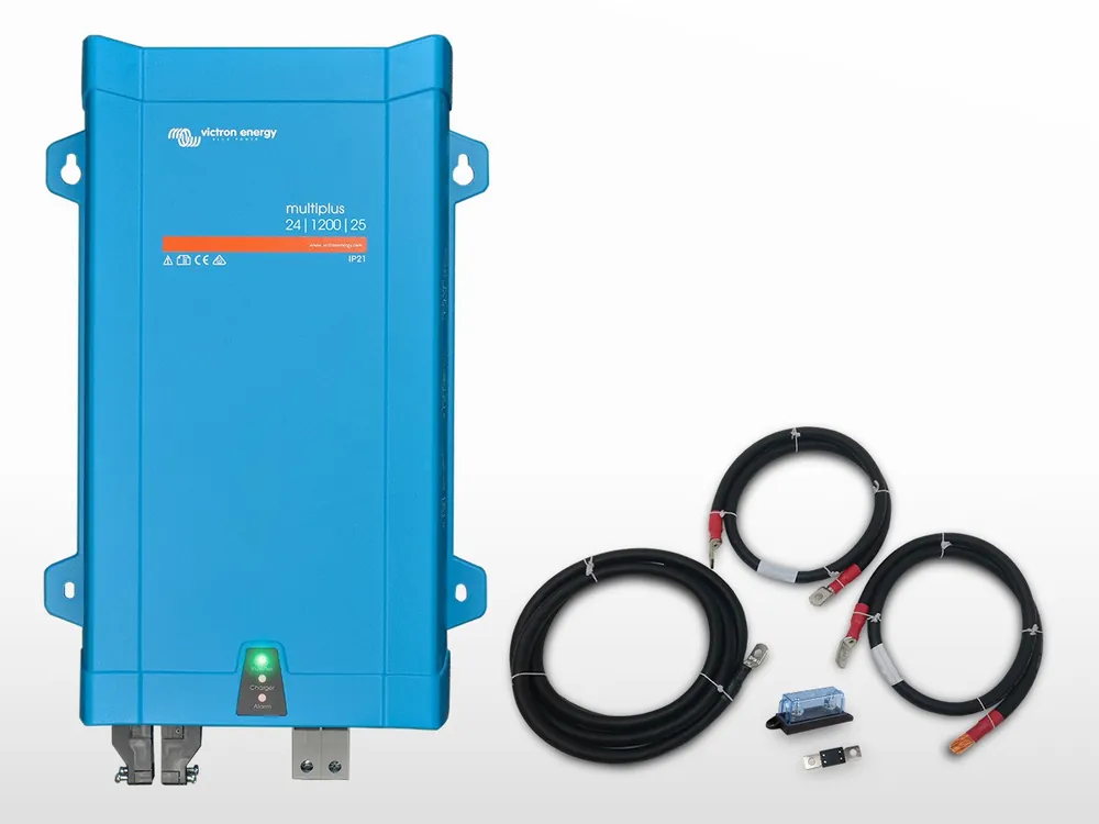 Onduleur/chargeur VICTRON MultiPlus 24/1200 câblé (2m) (24V / 1200VA) Prix Bas