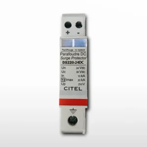 Nouvelle Collection Parafoudre CITEL courant continu DS220S-24DC (24 - 38V)