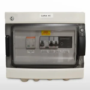 Offre Spéciale Coffret protection AC monophasé Enphase 4kVA + parafoudre (30mA / 20A)
